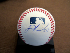 J. D. MARTINEZ 2018 WSC BOSTON RED SOX METS SIGNED AUTO OML BASEBALL JSA BEAUTY