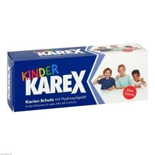 2x KAREX Kinder Zahnpasta 50 ML