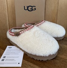 UGG Ladies Tasman Maxi Curly Slippers/Mules UK Size 3 Genuine Brand New & Boxed