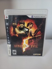 Resident Evil 5 Sony PlayStation 3, 2009, Complete with Manual, Tested Working