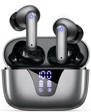 Wireless Earbuds Bluetooth Headphones, 50H Playtime Ear Buds with Mic