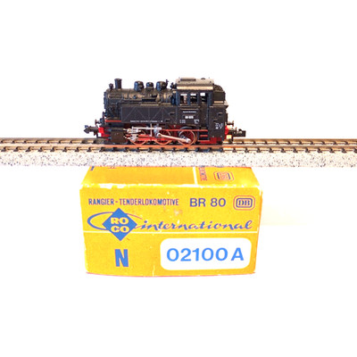 BR 80 028 DB VINTAGE III ROCO 02100A STEAM LOCOMOTIVE (G732)