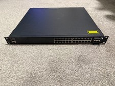 Brocade ICX 7450-24-Port Switch w/ 4x 10GbE SFP 2x 40GbE QSFP Modules-Tested
