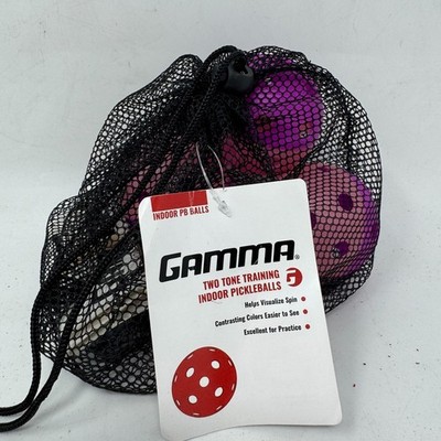 GAMMA Photon Indoor Pickleballs, 26 Holes for Precise Indoor Flight, Pickle Ball