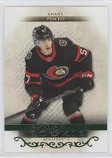 2021-22 Upper Deck Artifacts Rookies Neon Green Shane Pinto #176 01ks