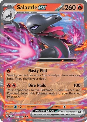 Salazzle ex 016/088 Mega Evolution - Perfect Order