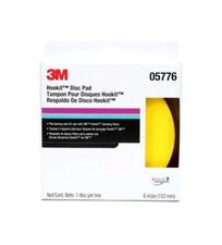 3M 05776 5776 Hookit 6” Backing Disc Pad Round Back Up Sander Dual Action Paint