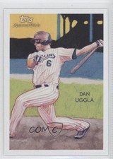 2010 Topps National Chicle Back Dan Uggla by Jeff Zachowski #13 0a1