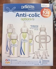 Dr. Brown's Anti-Colic Options Baby Bottle Set BPA-Free 4oz 8oz