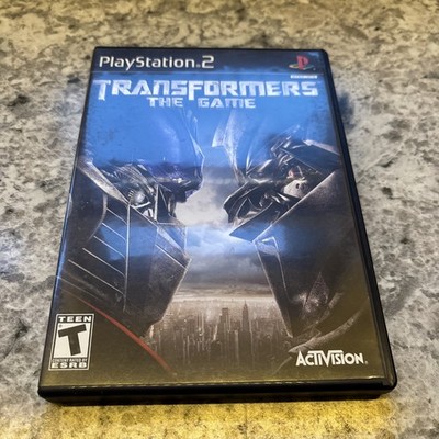 Activision Transformers: The Game Sony PlayStation 2 PS2 Manual + Glasses CIB