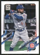 2021 Topps #588 Billy Hamilton Chicago Cubs 52354