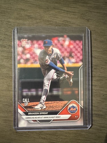 2025 Topps Now 672 Brandon Sproat