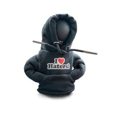 Shift Knob Hoodie, Mini Gear Shift Hoodie, I 3 Haters Black