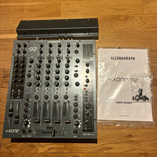 Allen  Heath Xone:92 4-Channel Analog DJ Mixer w/ Box, User Guide, Spare Knobs