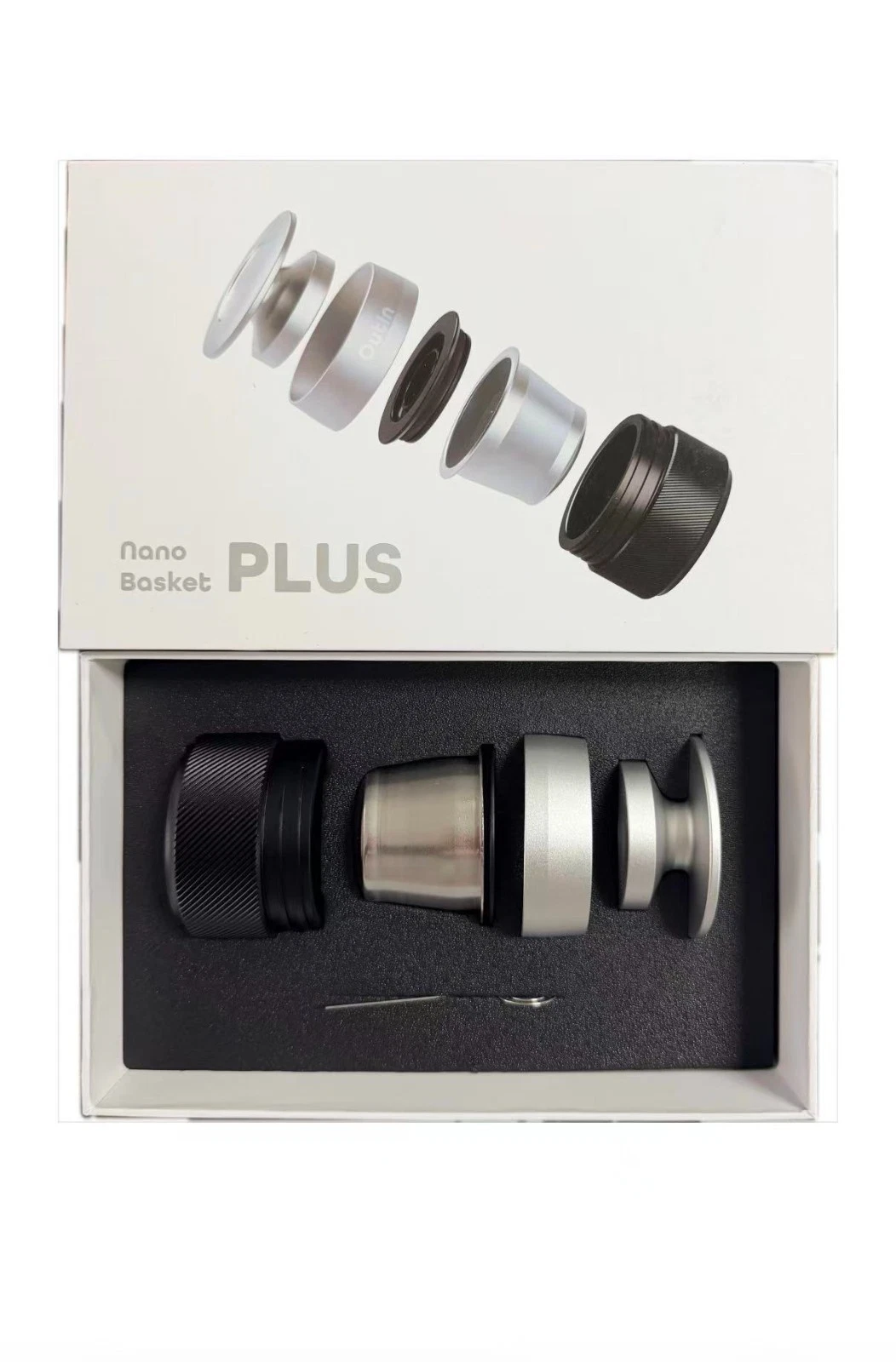 OutIn Nano Espresso Accessories Kit, Basket Plus, double shot
Opens in a new window or tab