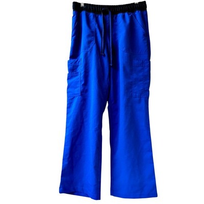 Scrubs Scrubstar Medical Scrub Pants Five Pockets Electric Blue Womens Small