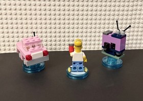 LEGO Dimensions The Simpsons LOT Complete Homer, 71202 Bart, 71211 Krusty 71227