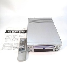 TEAC RW-02 USB CD Recorder Optical Digital Analog Audio Used