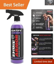 Fortify Quick Coat 8oz - 3-in-1 Ceramic Coating Spray for Effortless Car Care