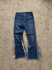 Vintage 1960s Handmade Hippy Wide Legs Pants