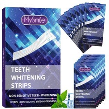 MySmile Teeth Whitening Strips 6 HP Non Sensitive Tooth White Strips 28 Strips