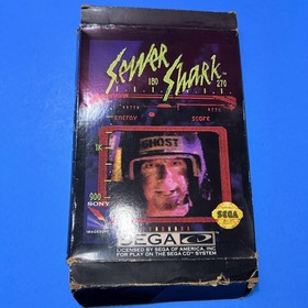 Sewer Shark (Sega CD, 1992) Complete