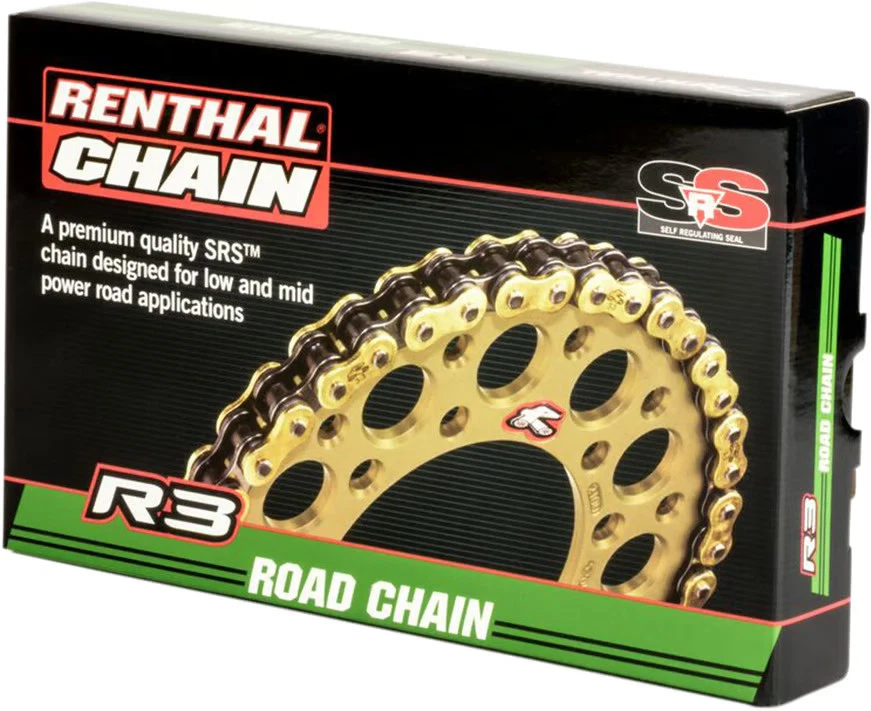 Renthal 520 R3-3 SRS-Ring Chain - 110 Links Motorcycle Street Bike Dirt Bike — 第 2/4 张图片