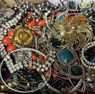 Vintage & Modern Some Signed Costume Jewelry Lot Full Small Priority Box # 60