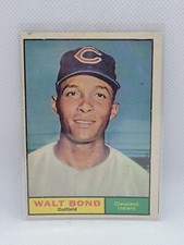Walt Bond 1961 Topps Baseball #334 VgEx