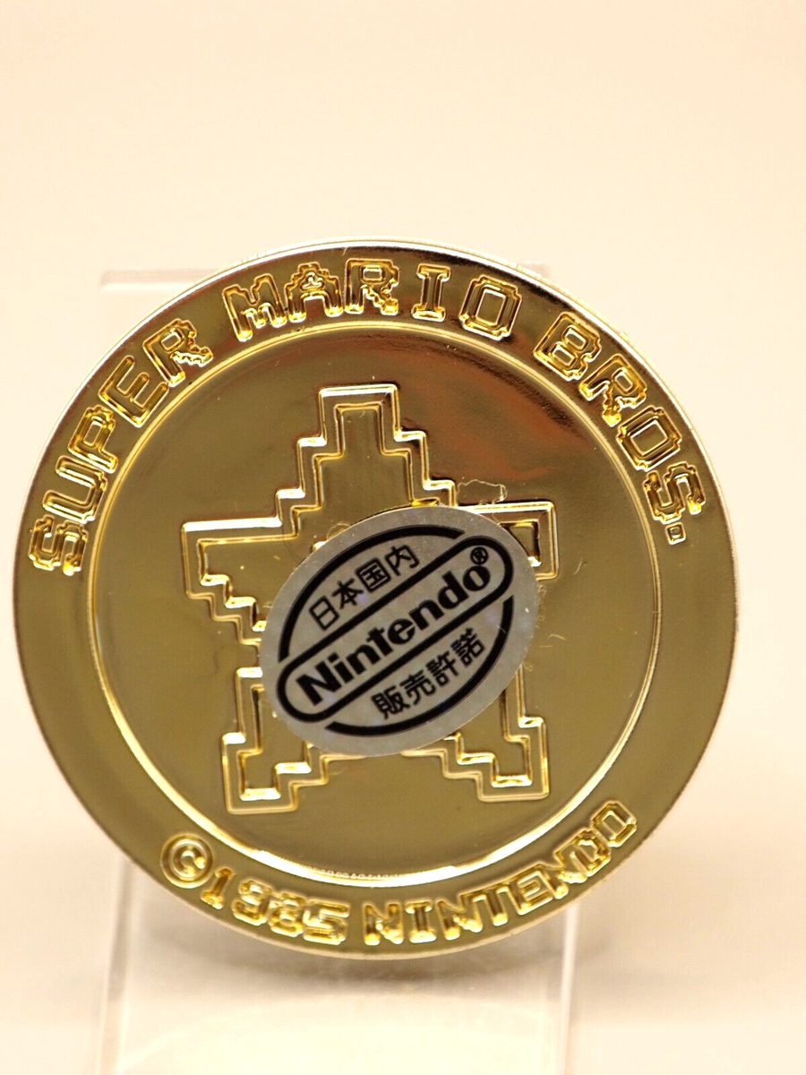 Star Super Mario Bros Medal Coin 1985 Nintendo Japan O373 | eBay