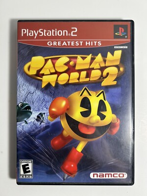 Pac-Man World 2 PS2 Playstation 2 Game - With Reg Card, Tested