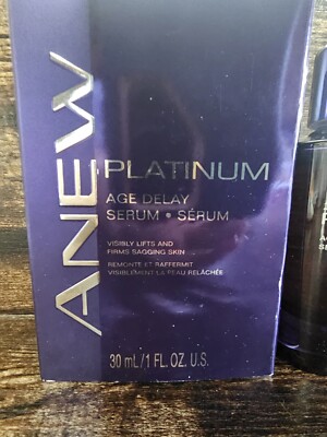 AVON Anew Platinum Age-Delay Serum 1.0 oz. Brand New. Lot Of 2 