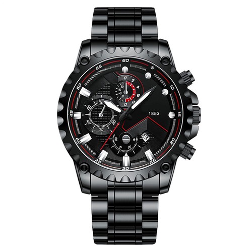 Waterproof Men's Luxury Watch Stainless Steel Quartz Luminous Classic Wristwatch - Picture 13 of 14