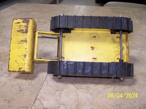 Vintage Pressed Steel Structo Excavator Bulldozer Yellow - Picture 5 of 5