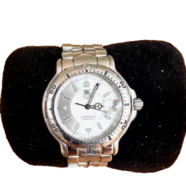 TAG Heuer Professional 6000 Pure White Dial Men's Watch - WH1113