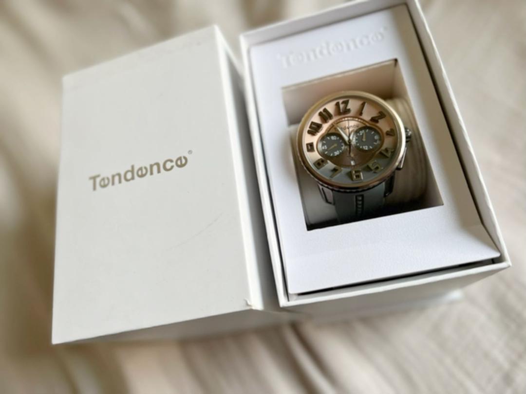 TENDENCE DeColor Ref. Watch Brand Men's Women's Peach Grey