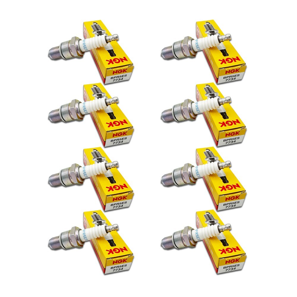 Genuine OEM NGK BPR5ES 7734 Spark Plug - 8 PACK