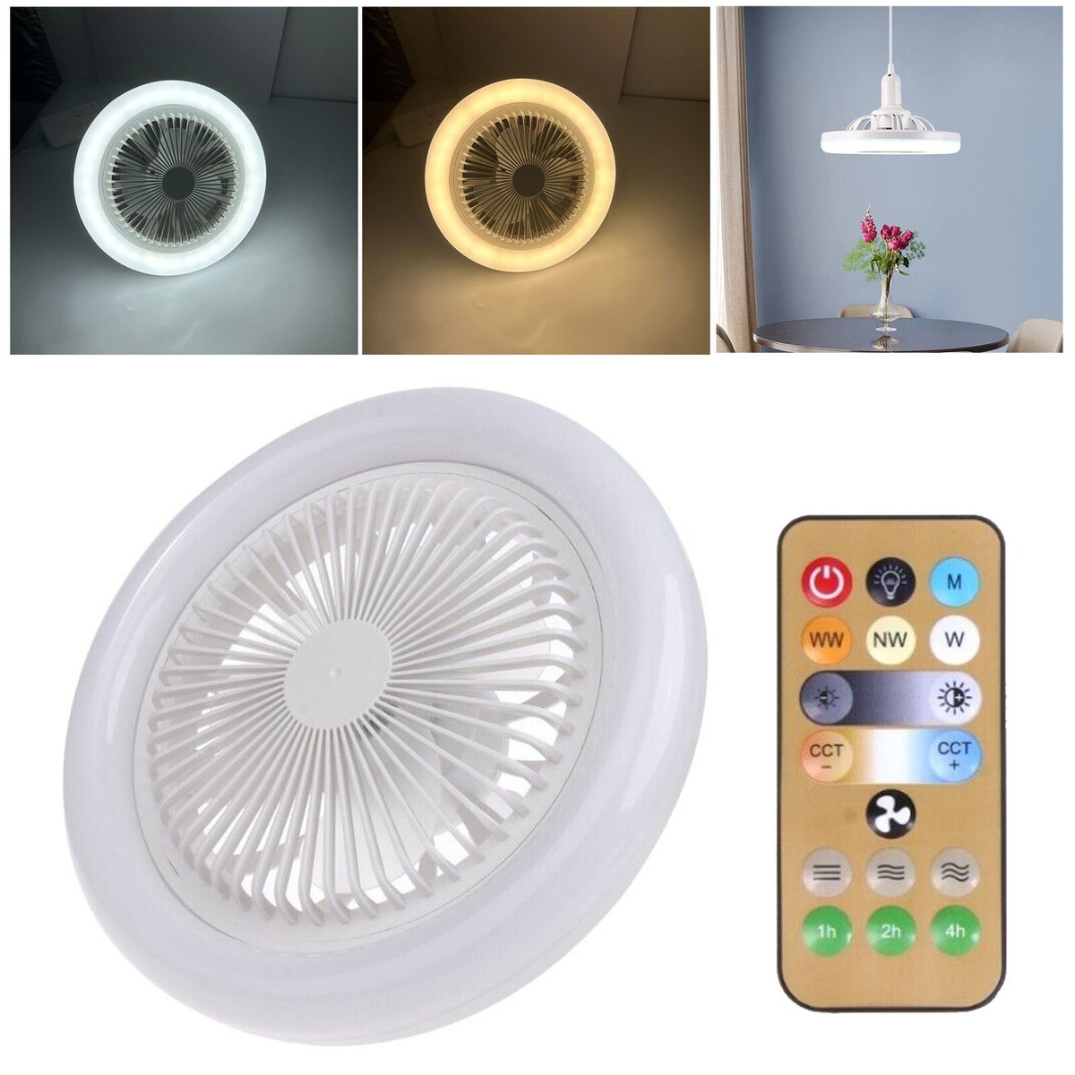 シーリングライト・天井照明 Unico, Harmony-remote ceiling lamp Unicozin Dimmable Ceiling Light with Remote Control, 8.7Inch
