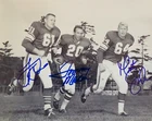 MINNESOTA VIKINGS LARRY BOWIE, TOMMY MASON, MILT SUNDE signed 8x10 W/COA - RARE
