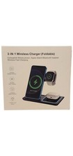 3 In 1 Foldable Wireless Charger Fast Charging Station For Samsung And Iphone