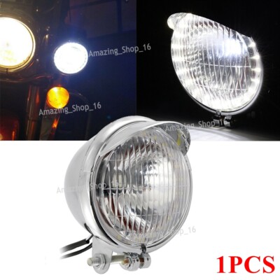 5'' LED COB Passing Fog Headlight For Yamaha Virago XV 250 500 750 920 1100