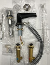 Brizo Rook 65361LF-NKLHP-ECO Widespread Bathroom Faucet LESS HANDLES Open Box