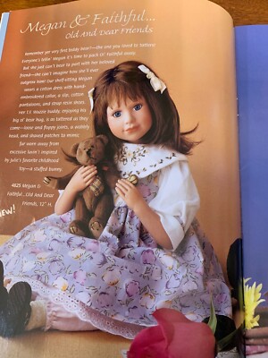 MEGAN WITH FAITHFUL..OLD AND DEAR FRIENDS, 1E, YESTERDAYS CHILD DOLL COLLECTION