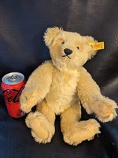 M Steiff Giengen Teddy Bear 1906 Replica 12 In Ear Tag West Germany 0168/32