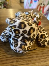 Ty Beanie Babies Freckles the Leopard Cat June 3 1996 Ex W/ Tag