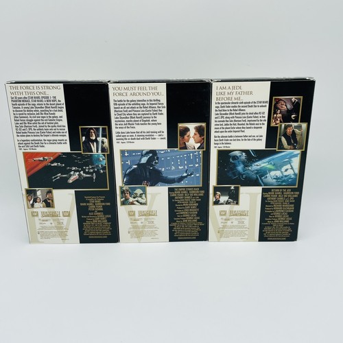 Star Wars VHS Trilogy 2000 VHS Boxed Set 20th Century Fox - Picture 6 of 8