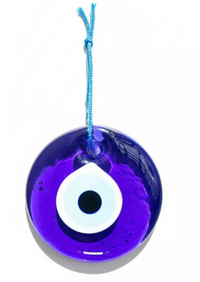 Origenal Evil Eye Charm Nazar 3 in.  ''7.5 cm'' Wall Hanging Made in Turkey