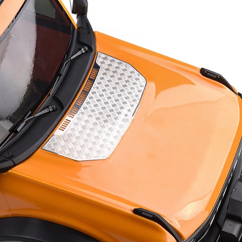 Copertura protettiva cappa in acciaio inox decorazione per Trx-4 Bronco - Foto 4 di 11