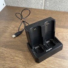 Mando a distancia Wii Energizer 2X Conductor Modelo PL7623 con cable USB - Negro