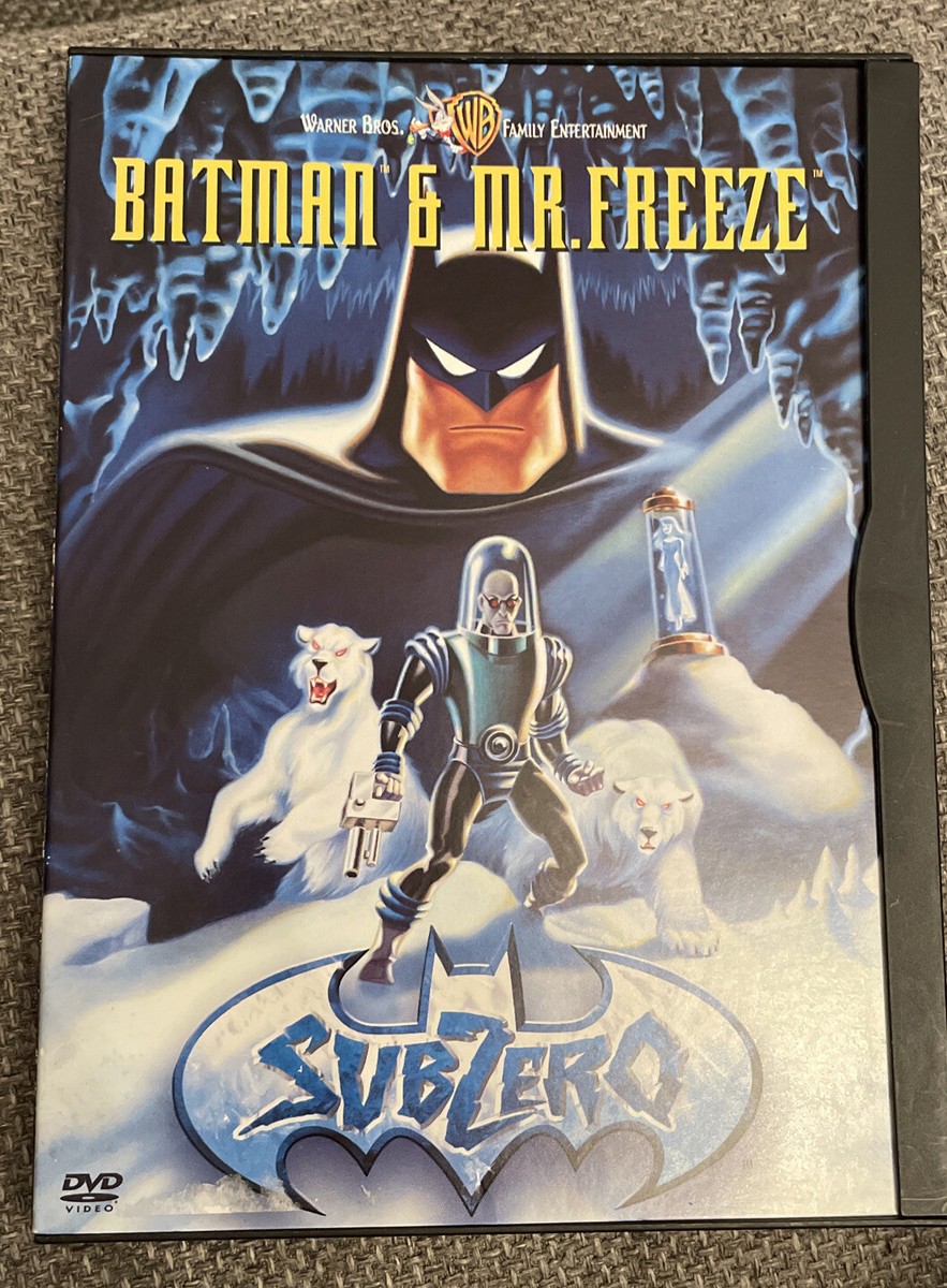 Batman Mr. Freeze - Subzero (DVD, 2002) DC Comics Animated Feature